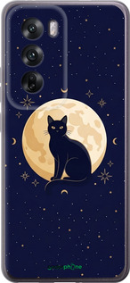 Силіконовий чохол 'Cute Cat Celestial/Witchy' для Oppo Reno12 5G зображення 5