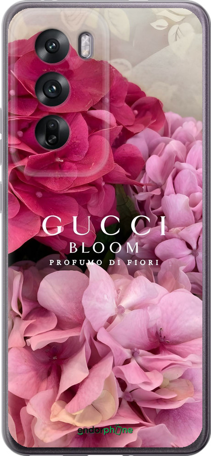 Силиконовый чехол Гучи для Oppo Reno12 5G - 6341u-3742 изображение 