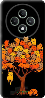 TPU чехол Дерево та котики для Oppo Reno12 FS - 6516b-3867 изображение 