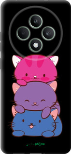 TPU чехол Милые кошки для Oppo Reno12 FS - 6518b-3867 изображение 