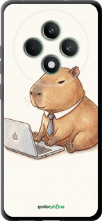 TPU чехол Funny Capybara CEO Working для Oppo Reno12 FS - 6777b-3867 изображение 