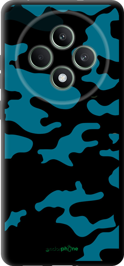 TPU чехол Камуфляж прозорий фон для Oppo Reno12 FS - 4877b-3867 изображение 