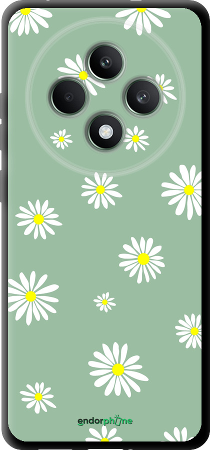 TPU чехол Ромашки v4 для Oppo Reno12 FS - 5603b-3867 изображение 