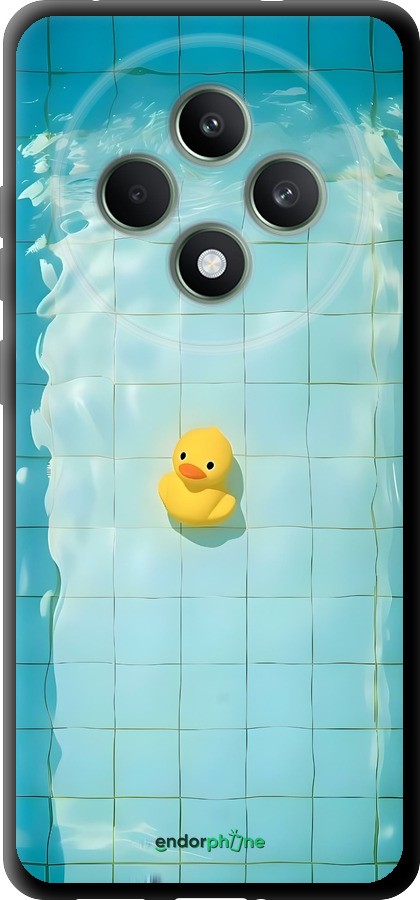 TPU чехол Утенок для Oppo Reno12 F 4G - 6323b-3847 изображение 