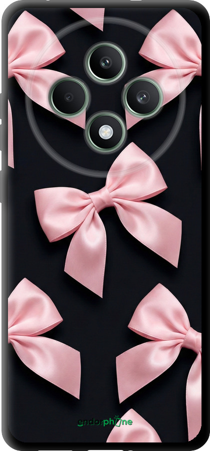TPU чехол Coquette Ribbons Dark Coquette для Oppo Reno12 FS - 6767b-3867 изображение 