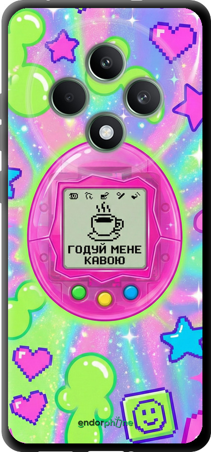 TPU чехол Y2K Aesthetic Retro Pet: Годуй мене кавою для Oppo Reno12 FS - 6784b-3867 изображение 