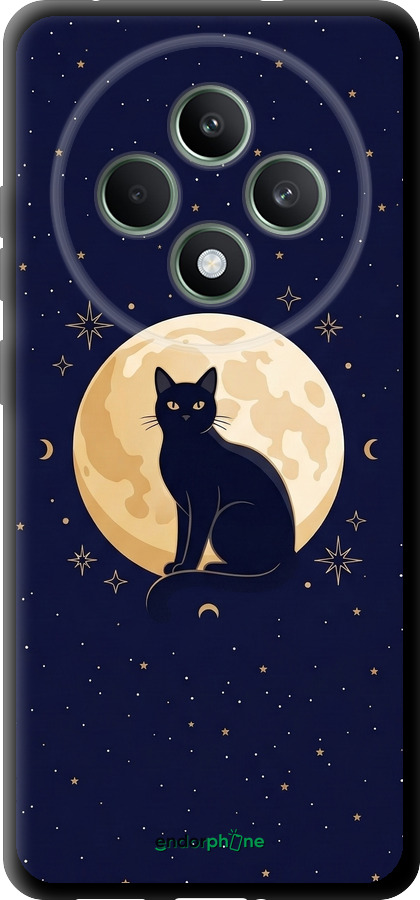 TPU чехол Cute Cat Celestial/Witchy для Oppo Reno12 FS - 6787b-3867 изображение 