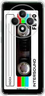 Силикон с усиленными углами чехол Кассета с90 для Oppo Reno12 FS - 4894sp-3867 изображение 