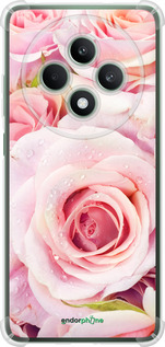 Силикон с усиленными углами чехол Розы для Oppo Reno12 FS - 525sp-3867 изображение 
