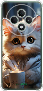 Силикон с усиленными углами чехол White cat для Oppo Reno12 FS - 5646sp-3867 изображение 