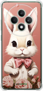 Силикон с усиленными углами чехол Зайчик для Oppo Reno12 FS - 5669sp-3867 изображение 