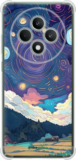 Силикон с усиленными углами чехол Креативный арт для Oppo Reno12 FS - 6322sp-3867 изображение 