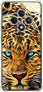 Силикон с усиленными углами чехол Леопард для Oppo Reno12 FS - 6611sp-3867 изображение 
