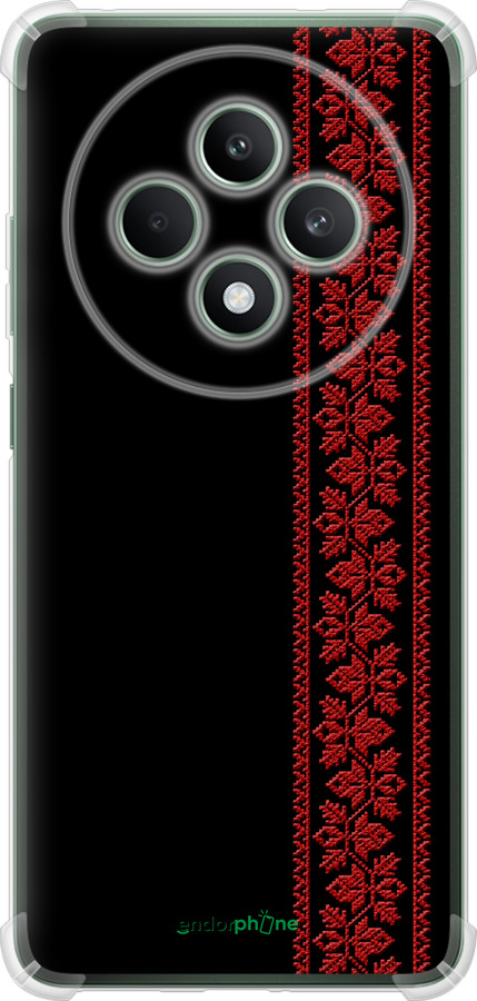Силикон с усиленными углами чехол Вышиванка 53 для Oppo Reno12 FS - 2041sp-3867 изображение 