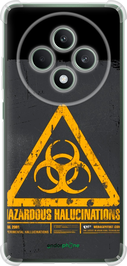 Силикон с усиленными углами чехол biohazard 28 для Oppo Reno12 FS - 4846sp-3867 изображение 