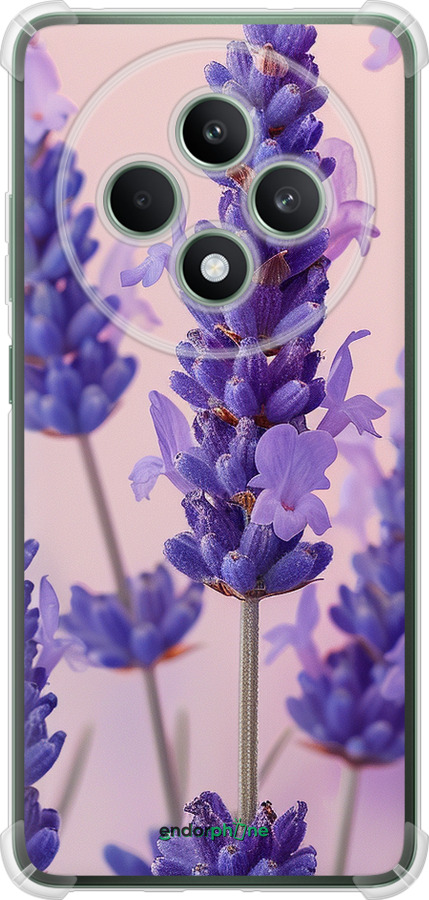 Силикон с усиленными углами чехол Лаванда для Oppo Reno12 FS - 6037sp-3867 изображение 