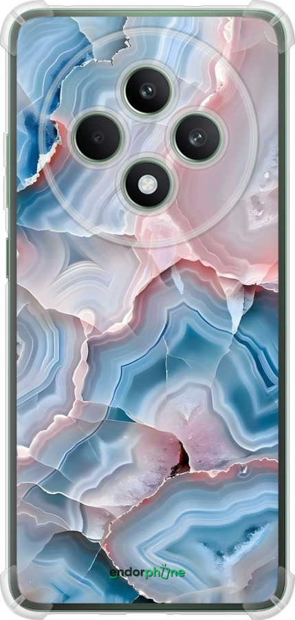 Силикон с усиленными углами чехол Мрамор для Oppo Reno12 FS - 6306sp-3867 изображение 
