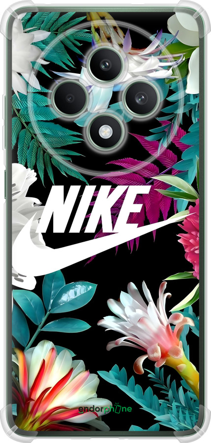 Силикон с усиленными углами чехол Nike для Oppo Reno12 FS - 6378sp-3867 изображение 