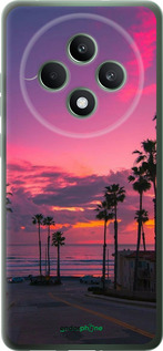Силіконовий чехол Пальми для Oppo Reno12 FS - 5873u-3867 изображение 