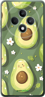 Силіконовий чехол Авокадо для Oppo Reno12 FS - 6380u-3867 изображение 