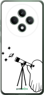 Силіконовий чехол Привид астроном для Oppo Reno12 FS - 6444u-3867 изображение 