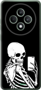 Силиконовый чехол Скелет делает Selfie для Oppo Reno12 FS - 6535u-3867 изображение 