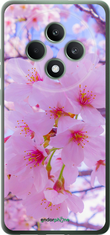 Силиконовый чехол Сакура для Oppo Reno12 F 4G - 6029u-3847 изображение 