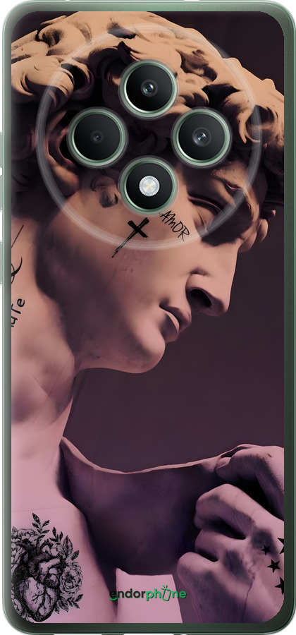 Силиконовый чехол Давид для Oppo Reno12 F 5G - 6302u-3771 изображение 