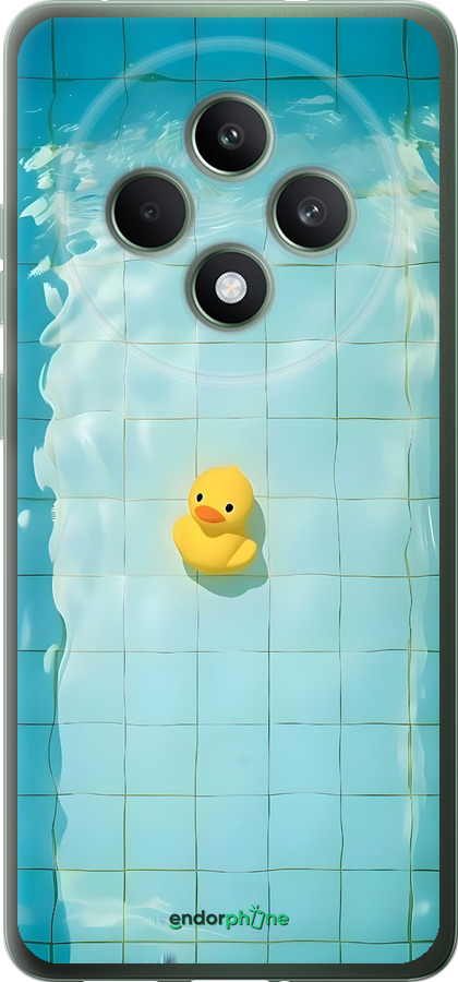 Силіконовий чехол Каченя для Oppo Reno12 FS - 6323u-3867 изображение 