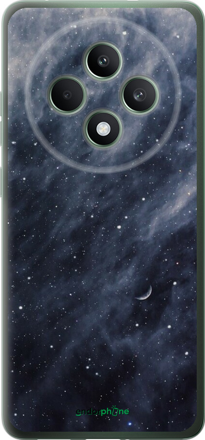 Силиконовый чехол Голубые облака, Голубая луна для Oppo Reno12 FS - 6398u-3867 изображение 