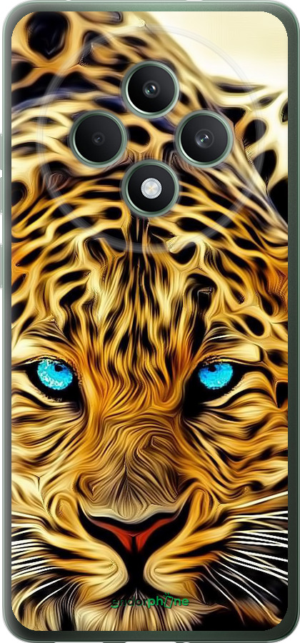 Силіконовий чехол Леопард для Oppo Reno12 F 4G - 6611u-3847 изображение 