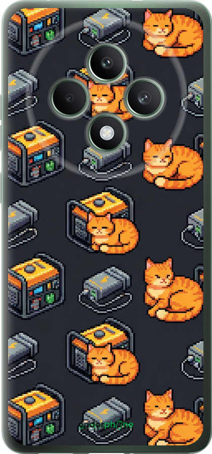 Силиконовый чехол Autonomous Zone для Oppo Reno12 F 5G - 6771u-3771 изображение 