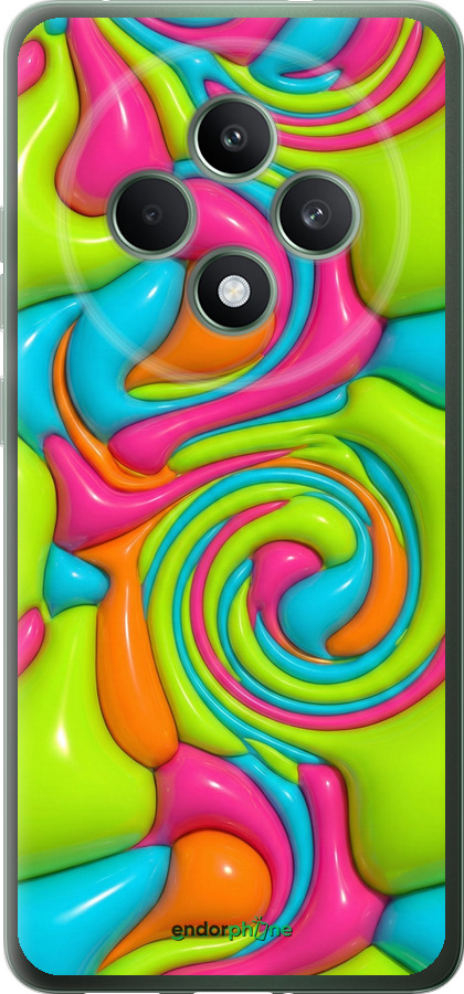 Силиконовый чехол Y2K Jelly Dream для Oppo Reno12 FS - 6780u-3867 изображение 