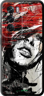 TPU чехол Лицо девушки для Oppo Reno12 Pro 5G - 1162b-3740 изображение 