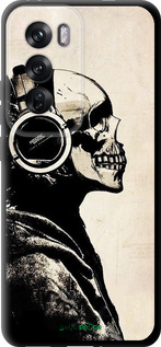 TPU чехол Скелет-меломан v2 для Oppo Reno12 Pro 5G - 1200b-3740 изображение 