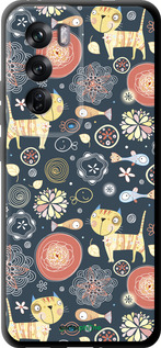 TPU чехол Котята v4 для Oppo Reno12 Pro 5G - 1224b-3740 изображение 