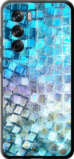 TPU чехол Переливающаяся чешуя для Oppo Reno12 Pro 5G - 227b-3740 изображение 