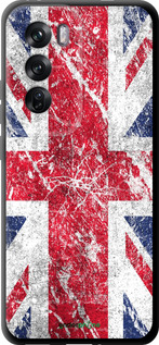 TPU чехол Флаг Великобритании 1 для Oppo Reno12 Pro 5G - 386b-3740 изображение 