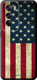 TPU чехол Флаг США для Oppo Reno12 Pro 5G - 395b-3740 изображение 