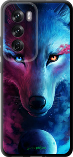 TPU чехол Арт-волк для Oppo Reno12 Pro 5G - 3999b-3740 изображение 