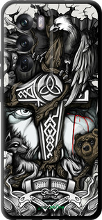 TPU чехол Тату Викинг для Oppo Reno12 Pro 5G - 4098b-3740 изображение 