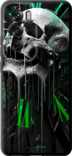 TPU чехол Череп-часы для Oppo Reno12 Pro 5G - 4100b-3740 изображение 