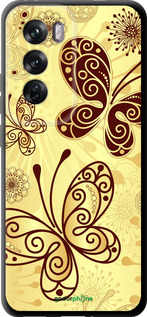 TPU чехол Красивые бабочки для Oppo Reno12 Pro 5G - 4170b-3740 изображение 