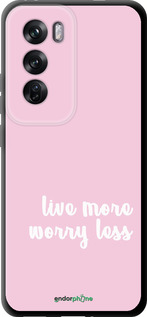 TPU чехол Живи больше для Oppo Reno12 Pro 5G - 4347b-3740 изображение 