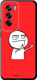 TPU чехол Мем для Oppo Reno12 Pro 5G - 4578b-3740 изображение 