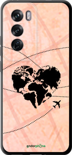 TPU чехол Путешествуй для Oppo Reno12 Pro 5G - 4607b-3740 изображение 