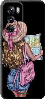 TPU чехол Девушка с картой для Oppo Reno12 Pro 5G - 4704b-3740 изображение 