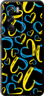 TPU чехол Сердца UA для Oppo Reno12 Pro 5G - 5292b-3740 изображение 