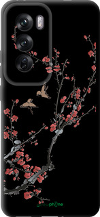 TPU чехол Сакура v2 для Oppo Reno12 Pro 5G - 5538b-3740 изображение 