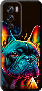 TPU чехол Яркий бульдог для Oppo Reno12 Pro 5G - 5547b-3740 изображение 